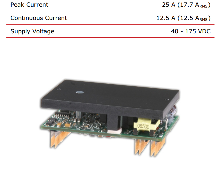 AMC CANopen嵌入式伺服驱动器
