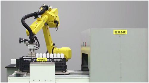 电池化成测试入盘及卸盘系统