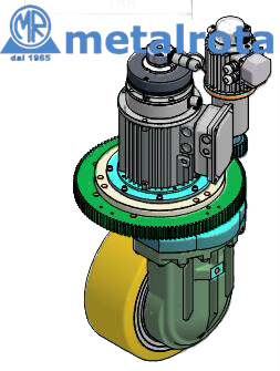 Metalrota 马路达舵轮驱动轮