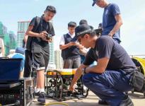 培正中学海洋环境保育探究小组参观海关船队