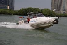 练兵！水上无人机、全国首艘警用无人艇守护天鹅湖“生命线”