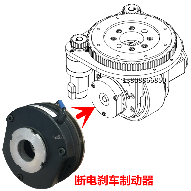 林德/中力/诺力/合力/爵力/济川小金刚电动叉车舵轮刹车抱闸器