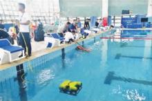 机器人水下比武 无人船湖面竞速