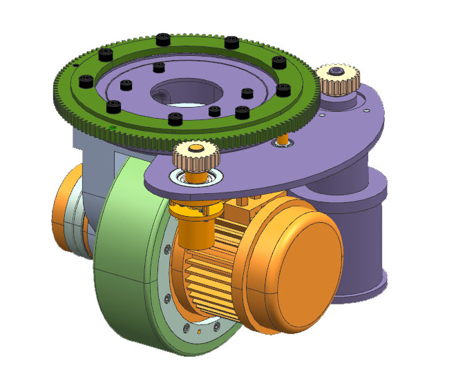 ZL250-1500J-400Y-31.4-32舵轮总成