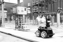 智能化巡检 银东换流站的机器人忙“上班”