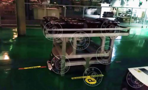 AGV小车成为各领域的有效的物流解决方案