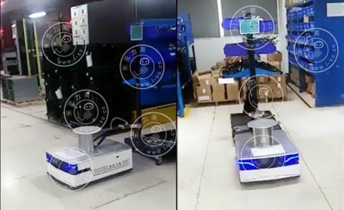 AGV在先进的新型全自动化食品冷库的应用