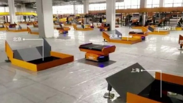 AGV在邮政行业中的应用