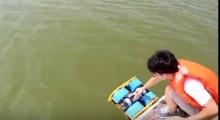 围观！华科大鄂州工研院水下机器人梁子湖首次试水成功