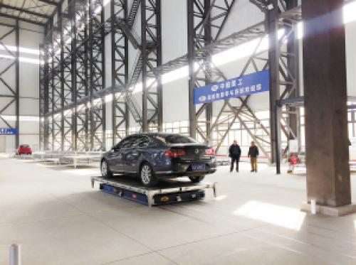 羊仙坡、云客小区两个AGV停车库预计年底建成投用