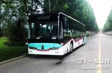 豪沃客车10.5米无人驾驶纯电动全承载智能城市客车顺利下线