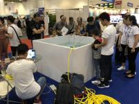 大连理工大学-獐子岛集团水下机器人联合实验室携机器人亮相专交会