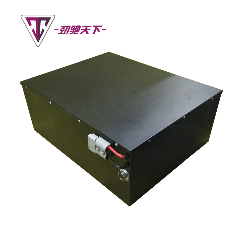 24V 48V 带RS485通讯协议 智能机器人AGV平板小车大容量锂电池