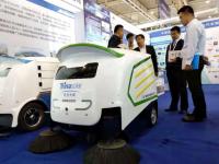 天合光能智能无人车亮相2018世界智能制造大会
