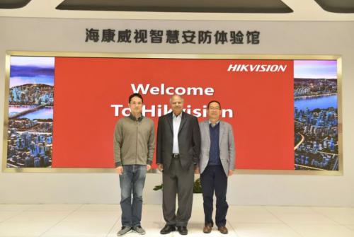 图灵奖得主Raj Reddy教授访问海康威视