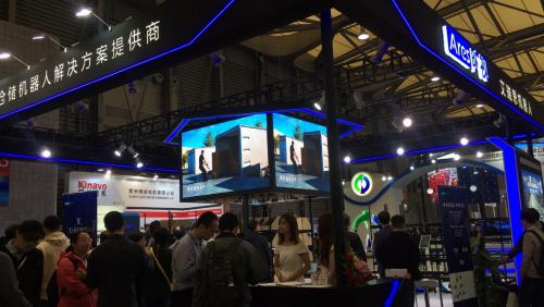 旷视艾瑞思机器人亮相CeMAT ASIA 2018 进军智慧物流及智能工厂