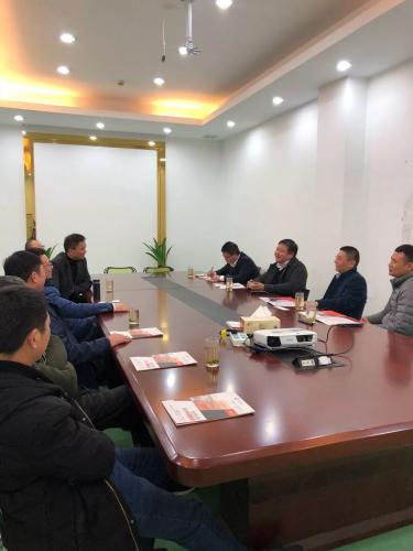 三一集团副总裁谢志霞一行到访科钛机器人