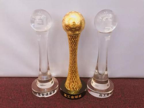 金球再现，实力见证！华数机器人荣获2018高工机器人金球奖！