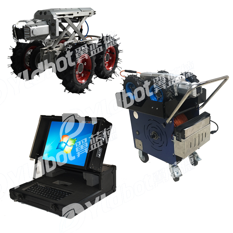 C1管道爬行机器人，管道检测设备，自动生成缺陷报告。www.landrobots.com