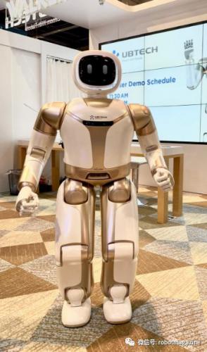 优必选Walker新一代亮相CES2019