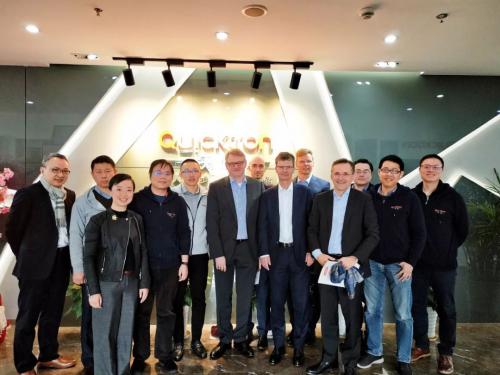 共话未来 聚势谋远 | SIEMENS首席战略官到访快仓