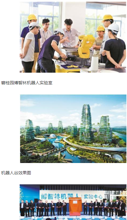 碧桂园进军机器人领域 机器人谷将在顺德崛起