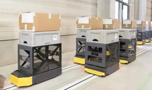 PMM一体化低压伺服电机在AGV上的应用