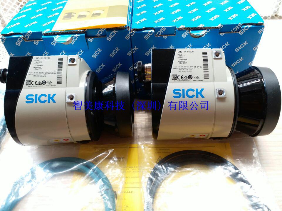 德国西克SICK代理LMS111-10100二维激光雷达扫描半径20米AGV激光雷达