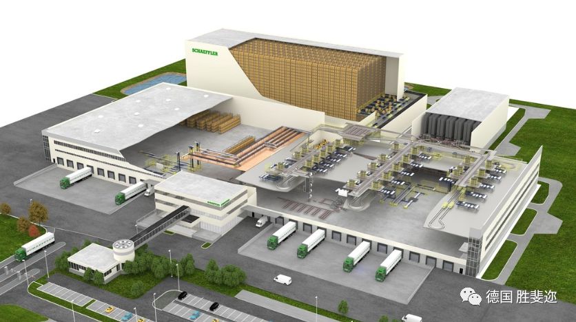 胜斐迩为舍弗勒打造现代化物流中心 