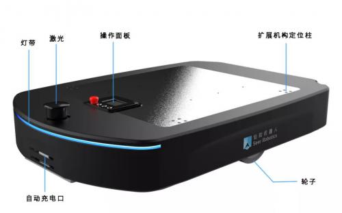 仙知小课堂|AMB无人搬运底盘硬件构成大公开