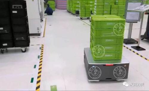 精益化生产激光AGV逐渐取代磁导航AGV