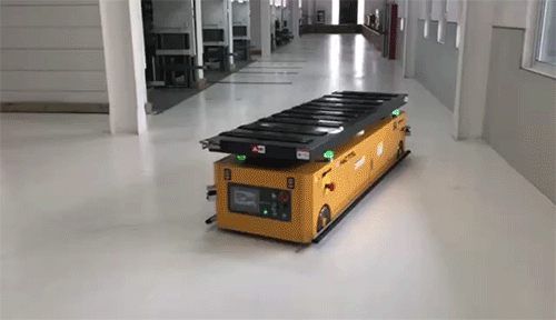 【汇聚案例】智能无人化长距离物料输送项目—背负式机器人