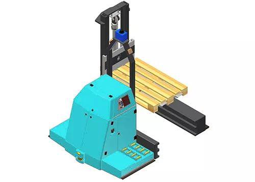 侧叉式AGV在物料输送中的应用