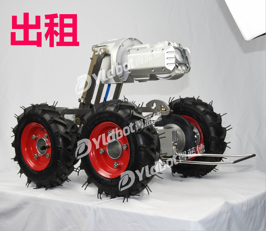高清管道cctv检测，小型管道爬行机器人，www.landrobots.com