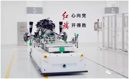 国内首创全线AGV自动物流系统