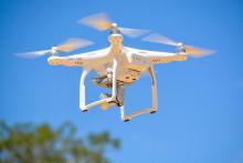 义乌市执法局首次启用无人机辅助执法