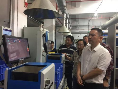 浙江省中医药管理局局长徐伟伟一行莅临厚达项目现场调研