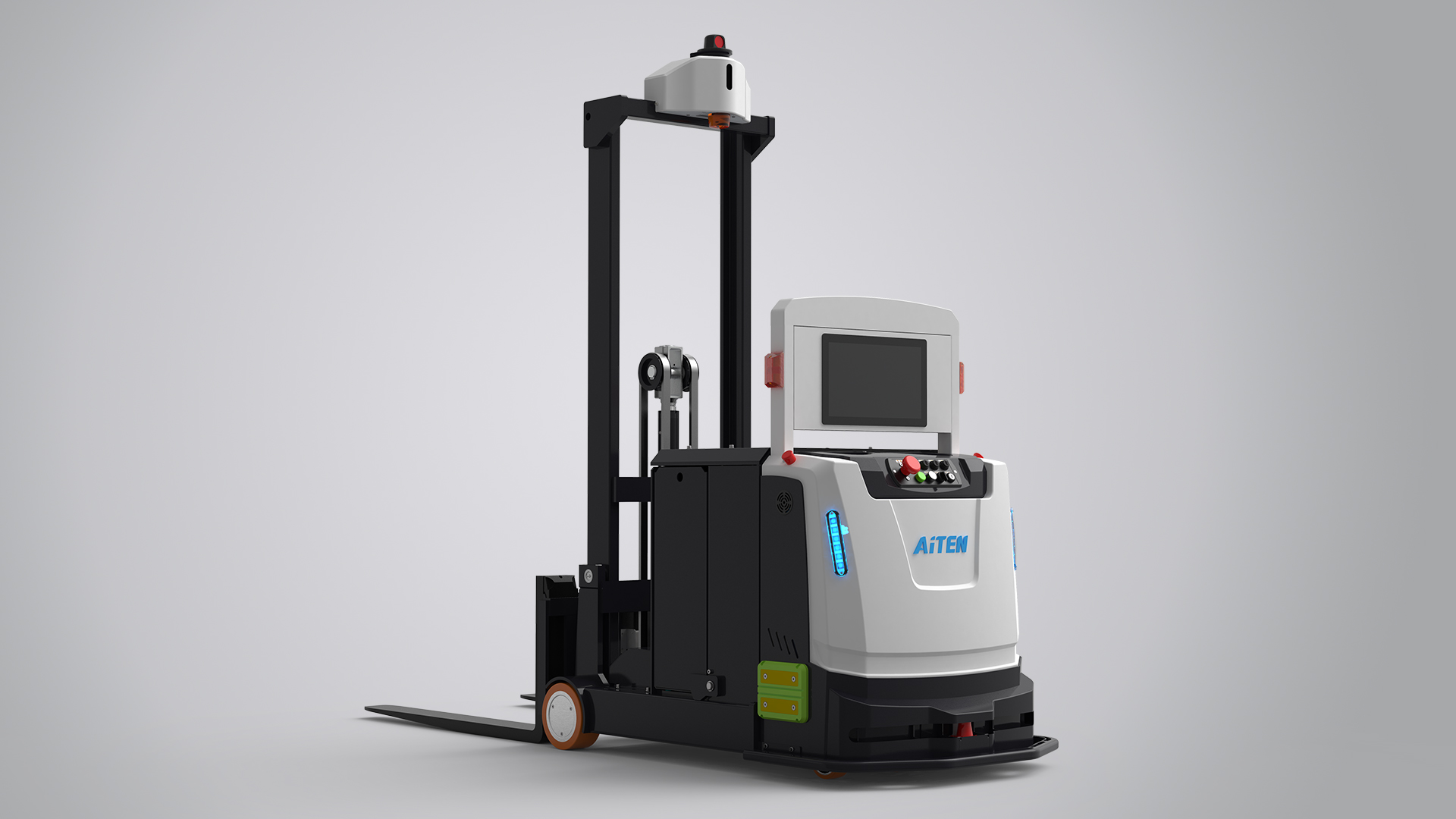 Aiten™️AE平衡重式无人叉车