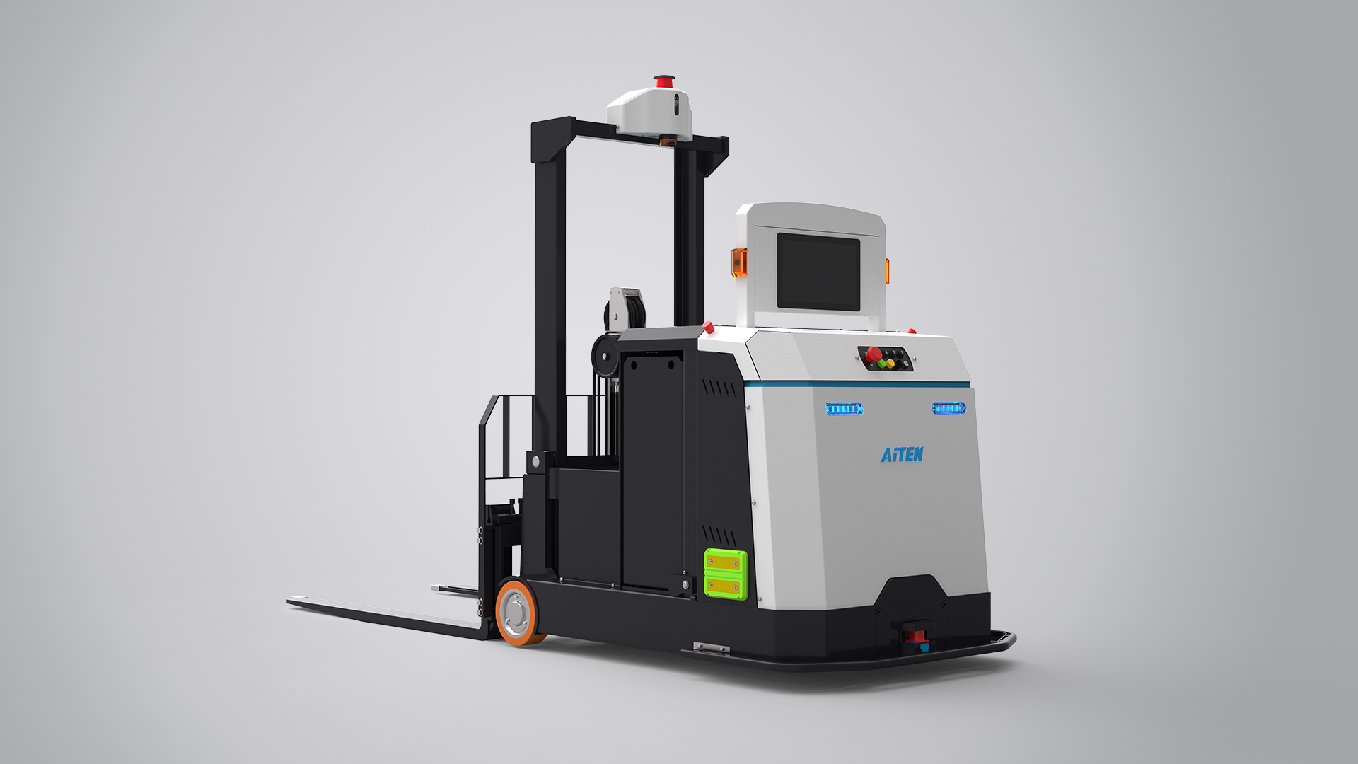 Aiten™️AE平衡重式无人叉车