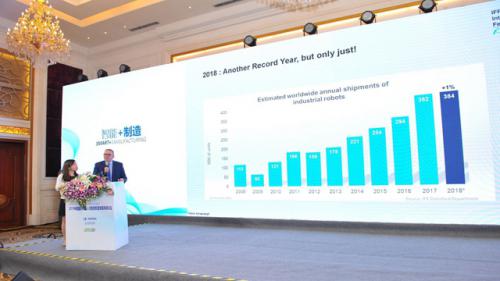 IFR：2018年工业机器人安装量中国居首 超日美韩总和