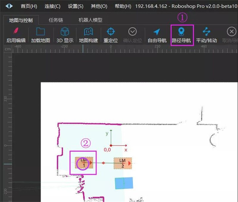 仙知小课堂|可视化操作软件Roboshop操作指南——路径导航