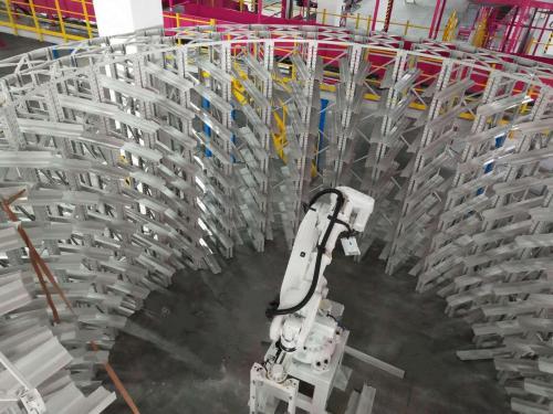 环型机器人货架