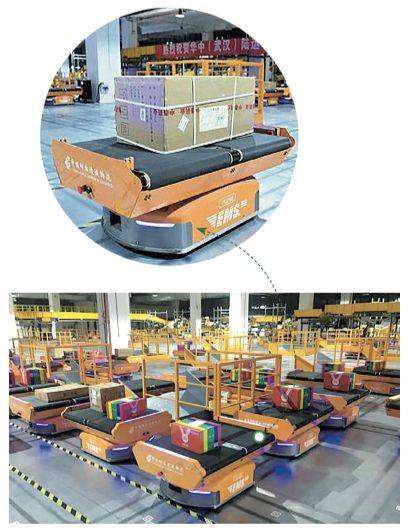 多AGV物流分拣原理与案例分析