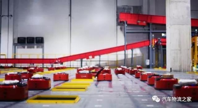 国内最大的汽车物流无人仓