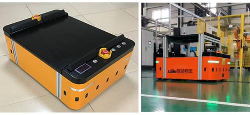 凝众背负式AGV小车，进驻宁波北仑保税区，西林叉车再燃一城！