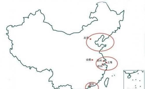 长三角、珠三角、环渤海, AGV厂商分布图解