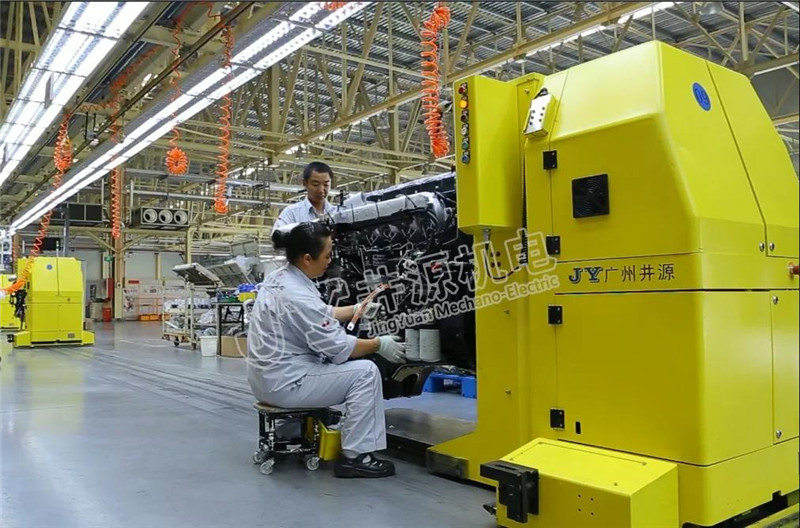 井源机电：打造汽车制造业的AGV柔性装配线