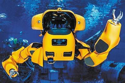 变形金刚 NASA机器人水下显身手