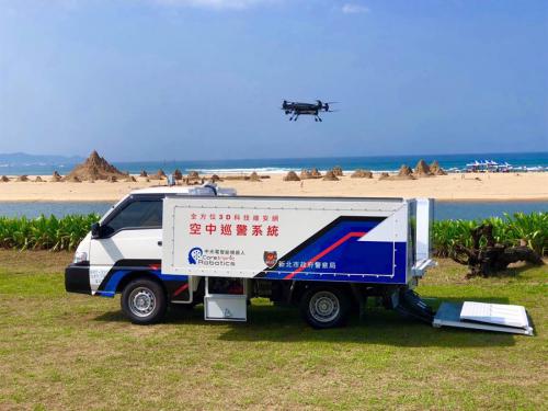 全国首例！新北市警局出动无人机治安巡逻