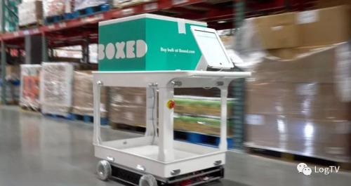 视频 | 手推车式AGV，电商Boxed工厂里的“明星”